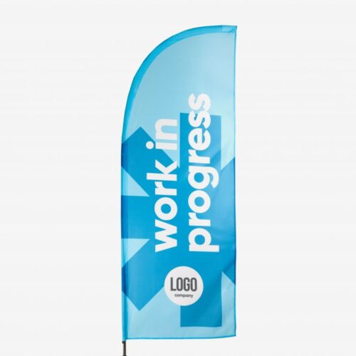 Beachflag straight - Afbeelding 3