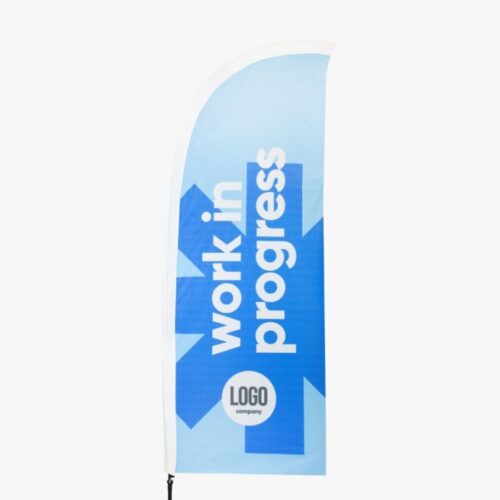 Beachflag straight - Afbeelding 5