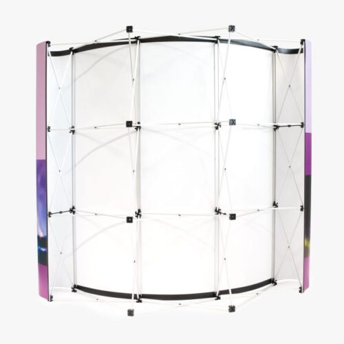 Gebogen pop-up wand - Afbeelding 3