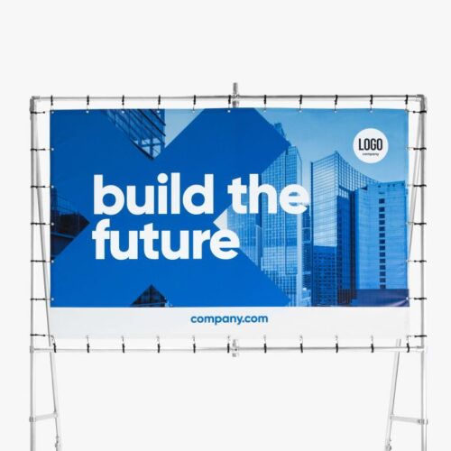 Vrijstaand spandoekframe - Afbeelding 2