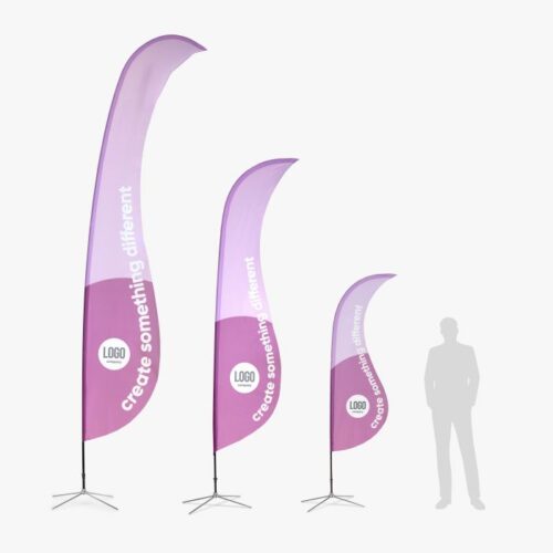 Beachflag wave - Afbeelding 1