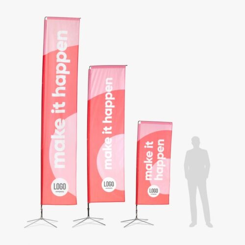 Beachflag square - Afbeelding 1