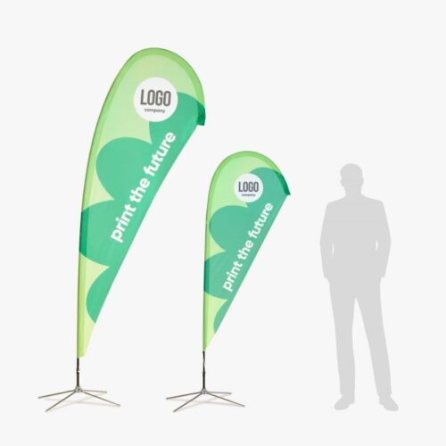 Beachflag drop - Afbeelding 1